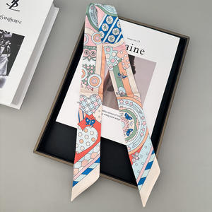 2026 Handlicher Geschenkband-Griff im neuen Stil, Wickelband aus simulierter Seiden-Twill, Taschengriffband, langes, fließendes Band - Product Image 4