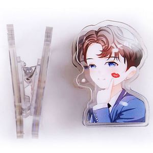 Meilleure marque de mini clips mignons et tendance en acrylique époxy scintillant, clips de papeterie, clips pour <span class=keywords><strong>notes</strong></span> adhésives - Product Image 1