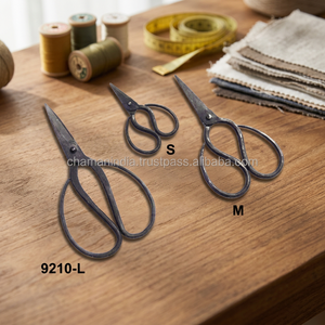 Ciseaux de coupe en fer forgé Chaman India Black Blacksmith - Product Image 2