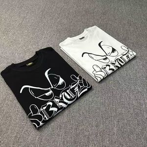 Nueva Camiseta de Verano con Estampado de Letras Divertidas, Estilo Moderno, Unisex, Holgada, Informal, Cuello Redondo, Manga Corta, Marca CORTEIZ - Product Image 1