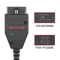   K CAN Commander 1.4 K+CAN FTDI PIC18F25K80 OBD 2 OBD2 Herramienta de Diagnóstico Automotriz, Interfaz COM, Cable K-line para VW AUDI