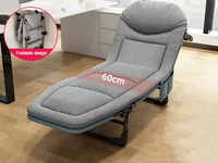 OEM Lettino Catre Klappbett Portable cinq vitesses réglable extérieur voyage jardin Camping tente lit simple luxe lit pliant