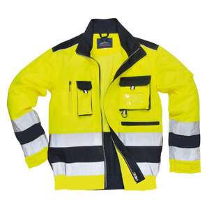 PORTWEST - TX50YNRS Veste Lille haute visibilité jaune/bleu marine-EAN 5036108178742 HI-VIS WORKWEAR - Product Image 1