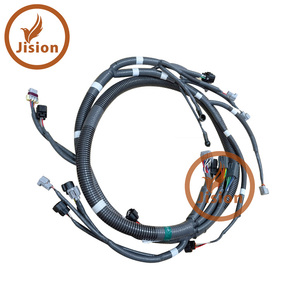 Repuestos para excavadoras SH120-5, arnés de cableado del motor 4JJ1 8-98035-054-4 - Product Image 1