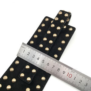 เข็มขัดตกแต่งเล็บทอง<span class=keywords><strong>ค</strong></span>ำเต็มรูปแบบ,เข็มขัดหัวหมุดย้ำเข็มขัดกว้างมากแฟชั่นสำหรับสุภาพสตรีสิน<span class=keywords><strong>ค</strong></span>้าใหม่ปี<span class=keywords><strong>2021</strong></span> - Product Image 6