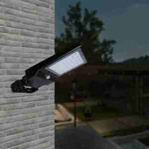 Farola solar LED todo en uno IP65 a prueba de agua para exteriores ABS Control remoto Instalación flexible Sensor de movimiento <span class=keywords><strong>Calle</strong></span> solar - Product Image 1