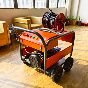 Nueva Bomba Eléctrica Italiana Trifásica LC de 9.2KW, 170 bar, 30 lpm, Limpiador de Tuberías de Alta Presión, Limpieza de Tuberías de Alcantarillado, Alta Seguridad - Product Image 4