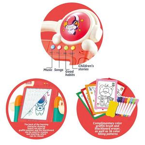 <span class=keywords><strong>Jeu</strong></span> <span class=keywords><strong>de</strong></span> construction éducatif électronique double face 2 en 1, table <span class=keywords><strong>de</strong></span> peinture, jouet pour enfants, tableau <span class=keywords><strong>de</strong></span> dessin, blocs <span class=keywords><strong>de</strong></span> construction DIY avec musique - Product Image 4