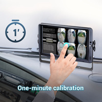 Système de caméra 360° STONKAM compatible avec les informations sur les angles morts pour les flottes de camions et de autocars, conforme aux normes UN ECE R151 R158 R159