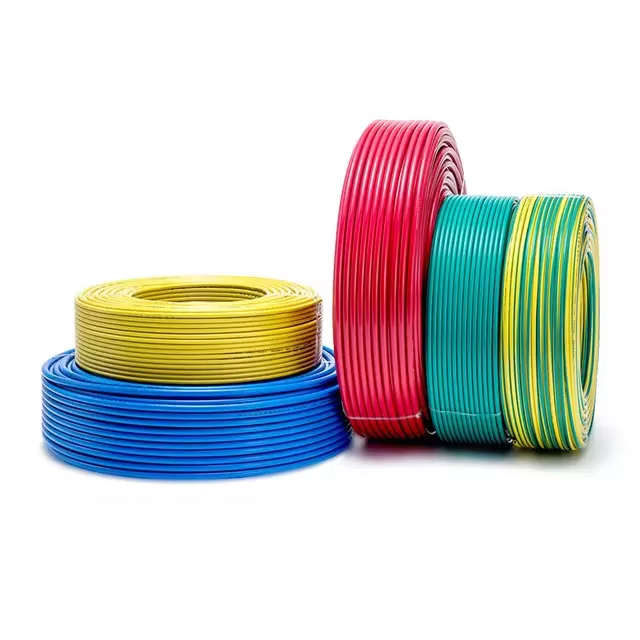 Rvv Cable 4 Core 1.5mm 2.5mm 4mm 6mm 6mm Flexible Cable Pvc Insulated and Sheathed Electrical Power Wire