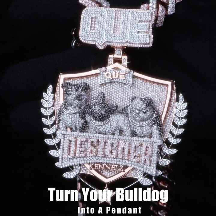 Hip Hop Jewelry Sterling Silver 925 Custom Necklace Letter Number Globe Pendants VVS Baguette Moissanite Iced Out Pendant