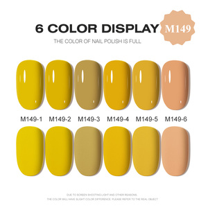 AILANUO, otro conjunto de esmalte de Gel de 6 colores Sexy, barniz híbrido semipermanente para remojo de uñas, Kit de Gel Vernis - Product Image 2