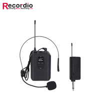 Système de micro-cravate sans fil UHF GAW-E67, portée 50 m, 30 réglages anti-parasites, connexion automatique, pour interview en direct