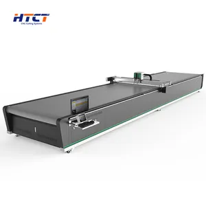 CNC Knife Sewing Mechanical Rib Automatic Price Cloth Cutter Cutting Table Machine For Fabric Cloth Textile