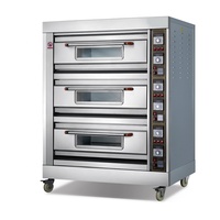 Four à convection à gaz multifonction avec arrêt automatique, capacité 25L, en acier inoxydable, pour usage extérieur, 1 niveau, 2 plateaux, pour cuire et griller
