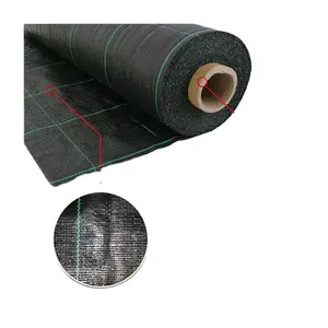 black 100gsm weed control mat weed plastic mulch products for garden