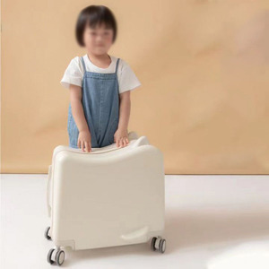 Borse da <span class=keywords><strong>viaggio</strong></span> per <span class=keywords><strong>bambini</strong></span> graziose ABS bagaglio leggero Spinner 18 pollici bagaglio a mano valigie con sedile per <span class=keywords><strong>bambini</strong></span> - Product Image 5