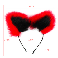 Ensemble SM Multicolore : Plug Anal Queue de Renard Sexy, Pince à Tétons, Collier Nœud Papillon, Jouets Sexuels Fétichistes Animaux Cosplay