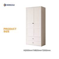 Armoire de rangement haute en acier avec tiroirs pour vêtements, idéale pour chambre principale, appartement, meuble de maison