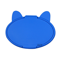 Vente en gros couvercle de lingettes humides pour bébé en plastique PP personnalisé bouchon de mouchoir humide couvercle de pochette d'emballage de lingette humide