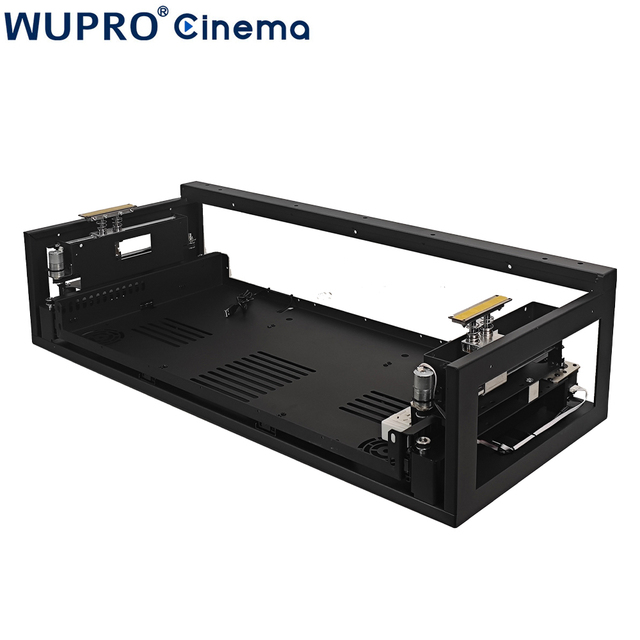 Wupro/OEM Telescopic Steel Platform Electric Slider UST Laser TV Cabinet for Home Cinema Ultra Short Throw Projector