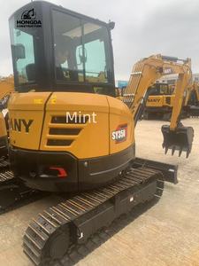Excavatrice compacte d'occasion à haute efficacité de vente chaude Sany Excavatrice Sany d'occasion 3.5 tonnes Excavatrice SY35 d'occasion - Product Image 2