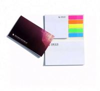 Bloc de Notas Adhesivas Plegable Portátil de 76x76mm con Impresión de Logotipo Personalizado Promocional