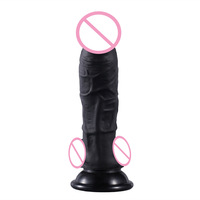Dildo en silicone liquide pour femmes, jouet sexuel pour adultes, style Amazon, pénis réaliste, fonctionnement manuel