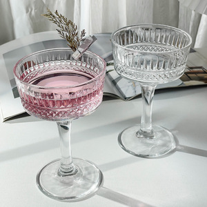 Juego de Copas de Cóctel Unique Coupe de 260 ml (9 oz), Copas de <span class=keywords><strong>Martini</strong></span> de Cristal Vintage con Logotipo Personalizado al por Mayor para Bar - Product Image 2