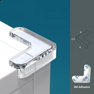 Protection d'angle transparente en forme de L, écologique et économique, avec adhésif 3M pour la protection des bords de meubles et la sécurité des bébés - Product Image 3