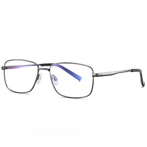 Nouvelles montures de lunettes anti-lumière bleue en alliage métallique pour hommes et femmes - Product Image 2