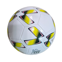 Bola Sepak Ukuran 5 Profesional untuk Olahraga Luar Ruangan, Hadiah Promosi, Mainan, Latihan, PVC, Jahitan Mesin, Dapat Disesuaikan