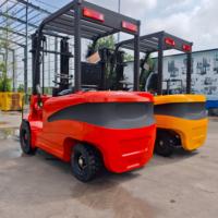 Carrello Elevatore Elettrico da 3 Tonnellate Certificato CE con Traslatore Laterale, Altezza di Sollevamento 3-7m, Contrappesato - Woerkai CPD30B - Offerta Speciale