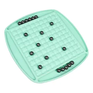 Brinquedo infantil COMMIKI emagnetizado para bebês de 6 meses, brinquedo sensorial, haste de passo em trovão, jogo de xadrez magnético de batalha, campo magnético