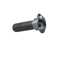 Boulon de rotor de frein à disque en titane M8 de moto de course usiné CNC