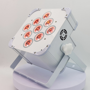 WiFi télécommande 9x18W alimenté par batterie RGBWA UV LED affichage rechargeable PAR lumière mariage Uplights projecteurs sans fil DMX - Product Image 1