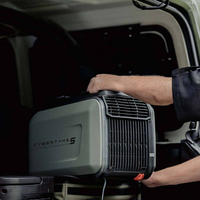 Aire Acondicionado Portátil Inverter de 12V, Unidad Portátil de Calefacción y Refrigeración para Tiendas de Campaña, Campamentos al Aire Libre, Viajes en Auto, Caravanas, RV, 11,899 BTU, 950W