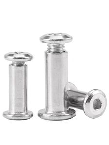 M5 M6 M8 M10 M12 boulons de connexion de meubles mâ<span class=keywords><strong>le</strong></span> femelle à six pans creux vis <span class=keywords><strong>Allen</strong></span> à <span class=keywords><strong>tête</strong></span> plate <span class=keywords><strong>écrou</strong></span> cylindrique - Product Image 4