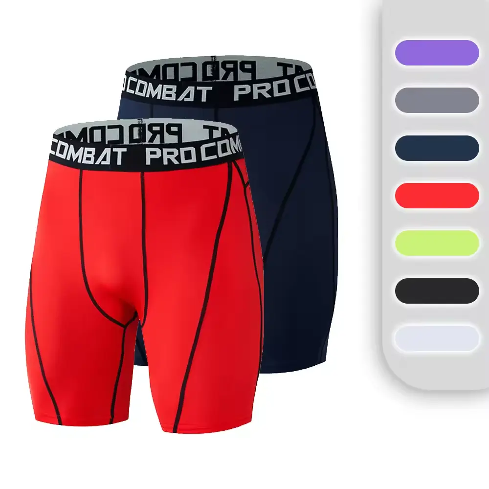 Mens Compression Shorts Spandex Sport Shorts Athletic Workout Running Performance Underwear