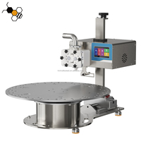 Machine de remplissage rotative automatique pour liquides et pâtes, type disque, 5-2000G, pour pots, bouteilles et tubes de miel