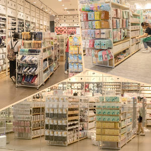 Mingchuang de doble cara Nakajima gabinete metálico Boutique supermercado estante para joyería mijo papelería mascota materna - Product Image 1