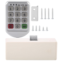 Serrure électronique numérique intelligente pour armoires, serrure à code électronique, clavier numérique, panneau en plastique ABS, serrure d'armoire