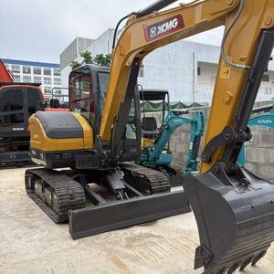 รถขุดขนาดเล็ก XCMG XE60DA 6 ตัน รุ่นใหม่เอี่ยม พร้อมสายต่อหัวเจาะ ขาย - Product Image 4