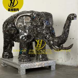 Escultura decorativa <span class=keywords><strong>de</strong></span> tamaño real para exteriores hecha <span class=keywords><strong>de</strong></span> <span class=keywords><strong>chatarra</strong></span> <span class=keywords><strong>en</strong></span> Mianyang. Ahora <span class=keywords><strong>en</strong></span> oferta. - Product Image 6