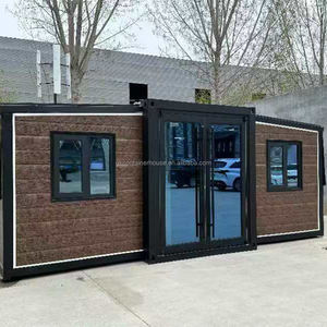 Lusso moderno 2 camere da letto prefabbricabile contenitore espandibile casa di vita turbina eolica prefabbricata piccola casa - Product Image 2