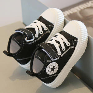 Sepatu kanvas anak-anak, sepatu kets karet desain baru untuk anak laki-laki dan perempuan kasual modis grosir - Product Image 2