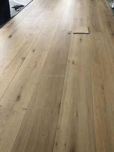 Suelo de madera de roble europeo para interiores, variedad de estilos cepillados UV para exteriores, sótano, cocina, Villa, suelo de madera - Product Image 2