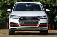 Veidt – Lame avant noire style Warrior pour Audi Q7 2016-2019 – Kit de modification sportive pour pare-chocs avant
