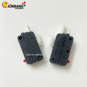 Vendita di microinterruttore a <span class=keywords><strong>2</strong></span> pin con punto di contatto argento di alta qualità per pulsanti arcade. - Product Image 2