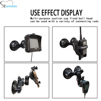 Support de téléphone à ventouse simple, double ou triple, robuste, de 1,5 pouce, pour pare-brise de voiture, fenêtre de camion, support d'écran